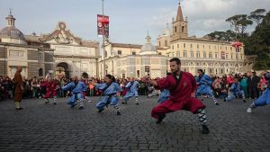 Esibizione di Kung Fu a Modena