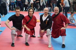 Insegnanti di Kung Fu durante i corsi a Reggio Emilia