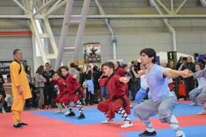 Lezione di Kung Fu tenuta da Shi Yan Hui a Modena