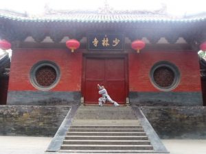 Ingresso del tempio Shaolin in Cina